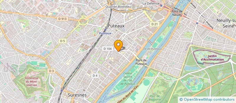 localisation de l'entreprise XAVIER THUIZAT EXPERIENCES  PUTEAUX