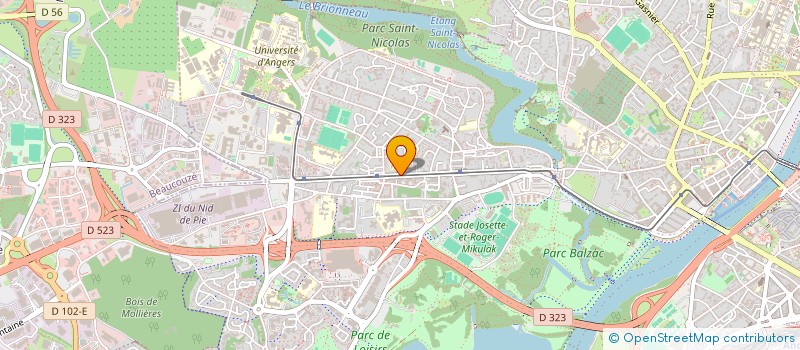 localisation de l'entreprise XAVIER VERGER, BERENICE BENARD-FOUJANET ET LEOPOLD COINTREAU  ANGERS