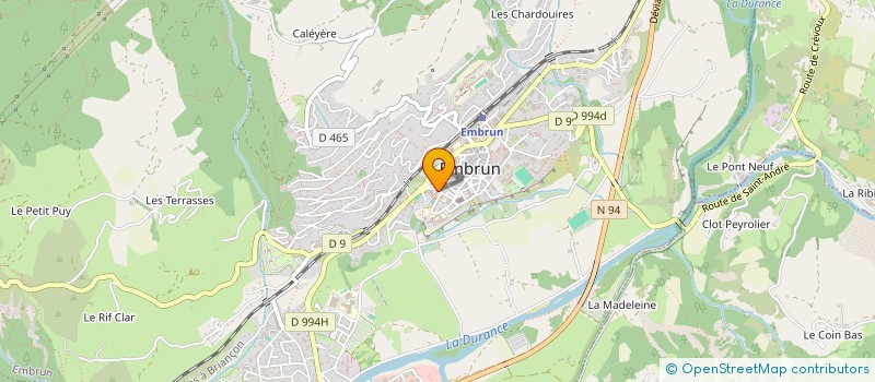 localisation de l'entreprise XAVIER WULLENS CONSULTING  EMBRUN