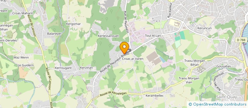 localisation de l'entreprise XAVROM  PERROS-GUIREC