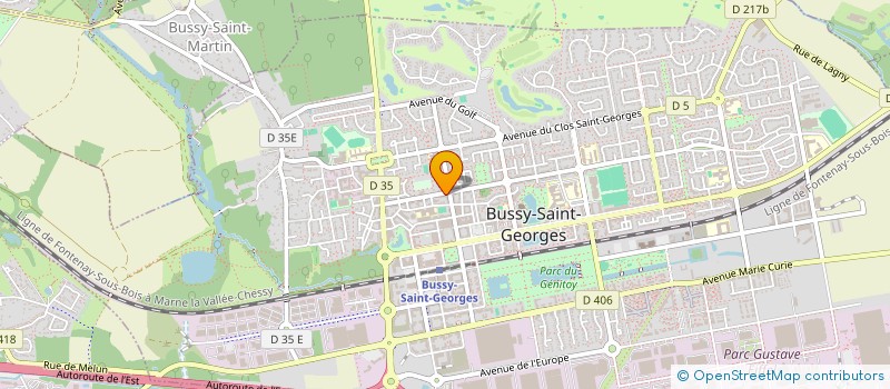 localisation de l'entreprise XAVVIONE à BUSSY-SAINT-GEORGES