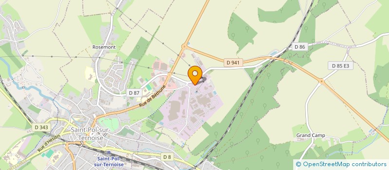 localisation de l'entreprise XAYANI  SAINT-POL-SUR-TERNOISE