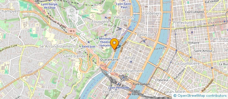 localisation de l'entreprise XB ASSOCIATION à LYON