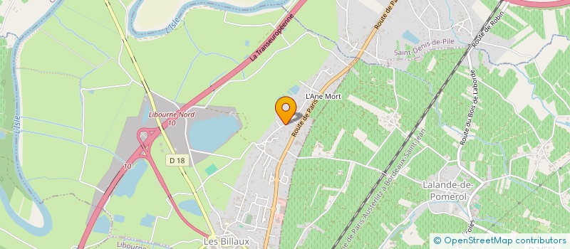 localisation de l'entreprise XB DOMAINE VIVANT  LES BILLAUX