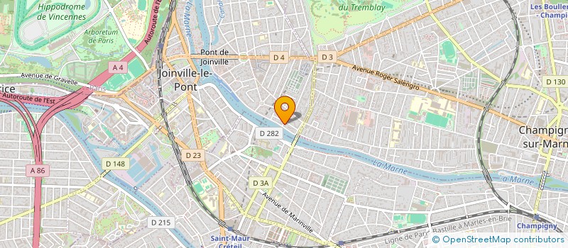 localisation de l'entreprise XB PATRIMOINE à JOINVILLE-LE-PONT