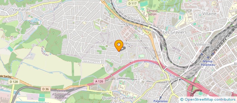 localisation de l'entreprise XBAT SOLUTIONS à PALAISEAU