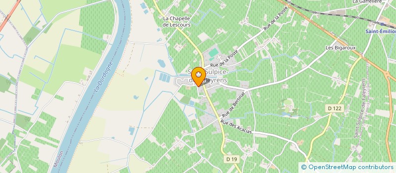 localisation de l'entreprise XBC-33  SAINT-SULPICE-DE-FALEYRENS