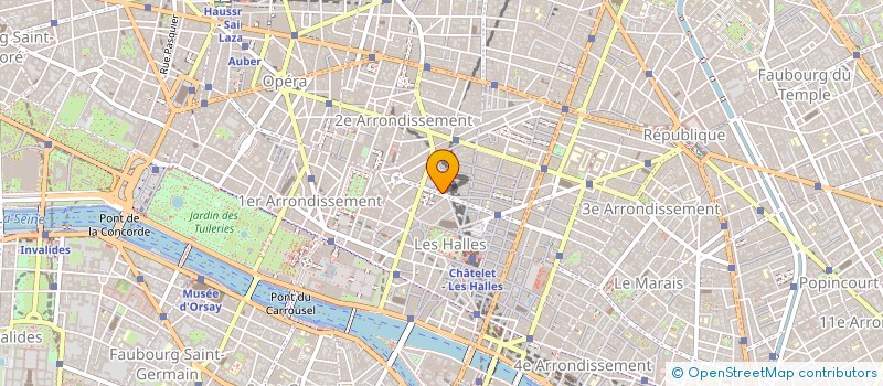 localisation de l'entreprise XC CONSEIL  PARIS