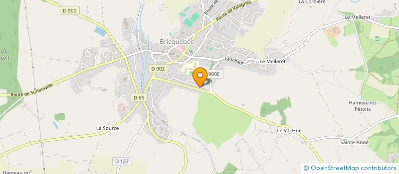 localisation de l'entreprise XC-HOME à BRICQUEBEC-EN-COTENTIN