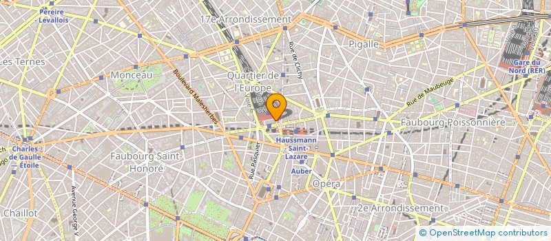 localisation de l'entreprise XCA PARTNERS à PARIS