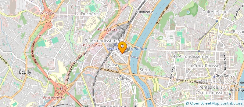 localisation de l'entreprise XCAL  LYON