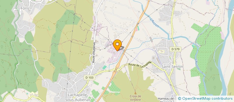 localisation de l'entreprise XCENTRIC RIPPER FRANCE à LACHAPELLE-SOUS-AUBENAS