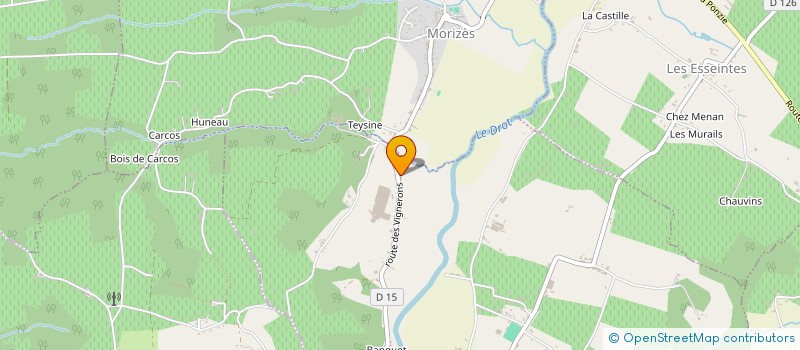 localisation de l'entreprise XCEPT  GIRONDE-SUR-DROPT