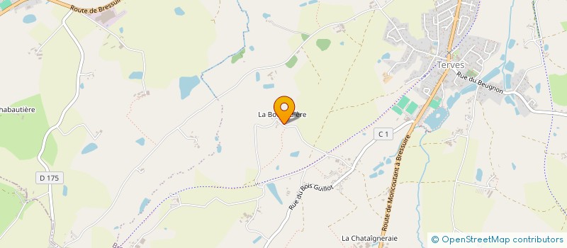 localisation de l'entreprise XCJT  BRESSUIRE