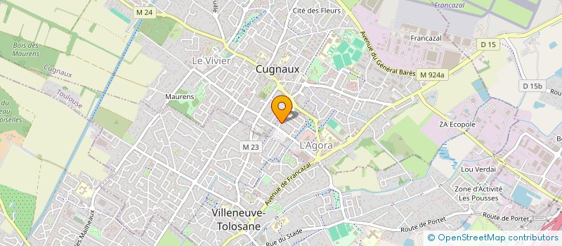 localisation de l'entreprise XCLUSIVEDRIVER à CUGNAUX