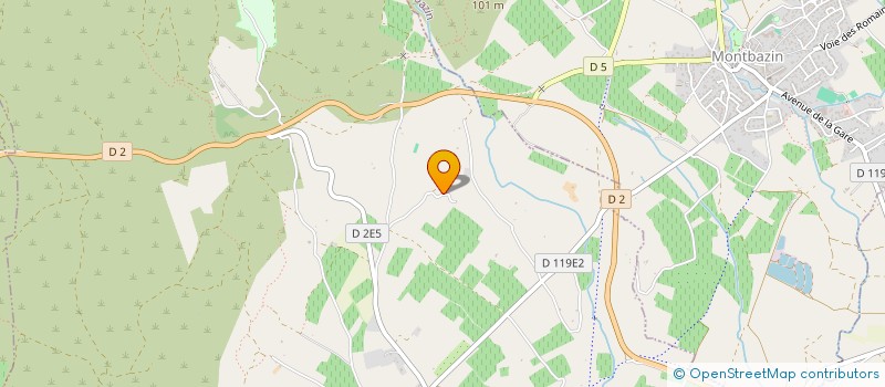 localisation de l'entreprise XCOM 14  POUSSAN