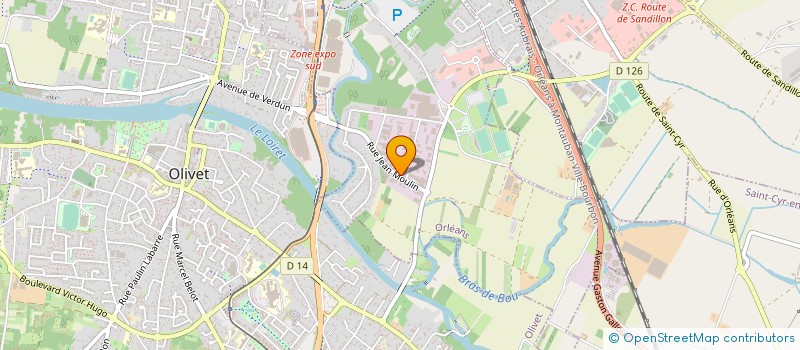 localisation de l'entreprise XCPH ORGANISATION  ORLEANS