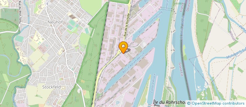 localisation de l'entreprise XCRUSHER à STRASBOURG