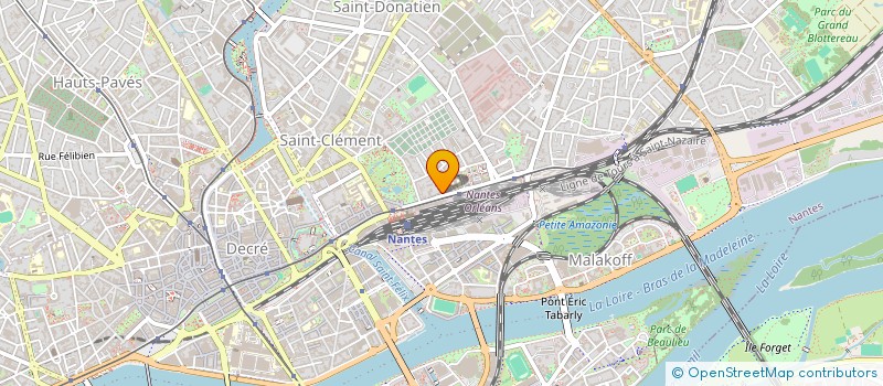 localisation de l'entreprise XCTP à NANTES