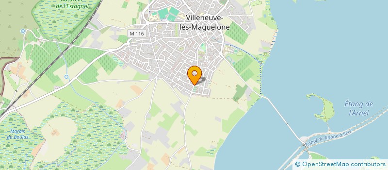 localisation de l'entreprise XD ARCHITECTURE  VILLENEUVE-LES-MAGUELONE