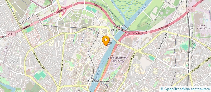 localisation de l'entreprise XDEJOUX à ANGERS