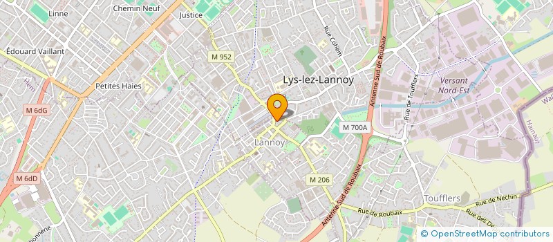 localisation de l'entreprise XDGC à LANNOY