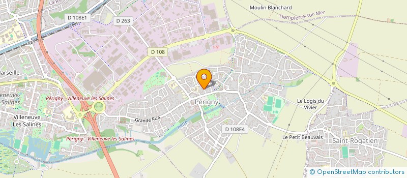 localisation de l'entreprise XDLA  PERIGNY