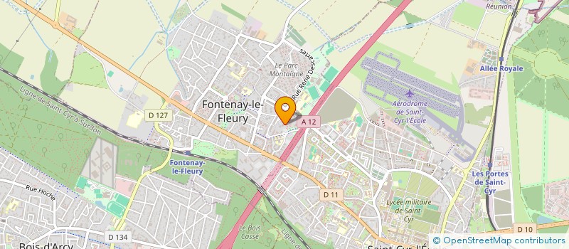 localisation de l'entreprise XDRIVE à FONTENAY-LE-FLEURY