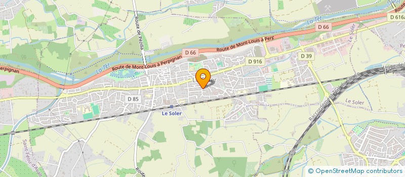 localisation de l'entreprise XE IMMO  LE SOLER