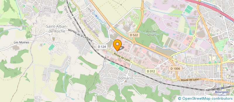 localisation de l'entreprise XEFI BOURGOIN à BOURGOIN-JALLIEU