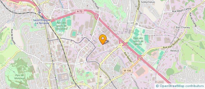 localisation de l'entreprise XEFI SAINT-ETIENNE à SAINT-ETIENNE