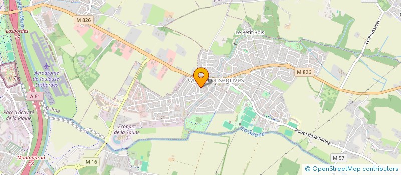 localisation de l'entreprise XELA  QUINT-FONSEGRIVES