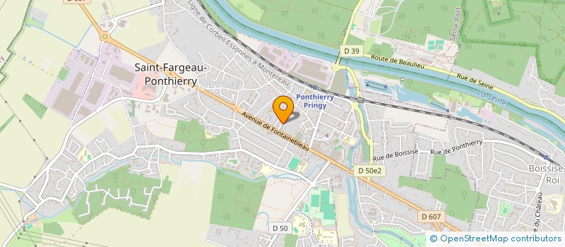 localisation de l'entreprise XELCOM CONSEIL  SAINT-FARGEAU-PONTHIERRY