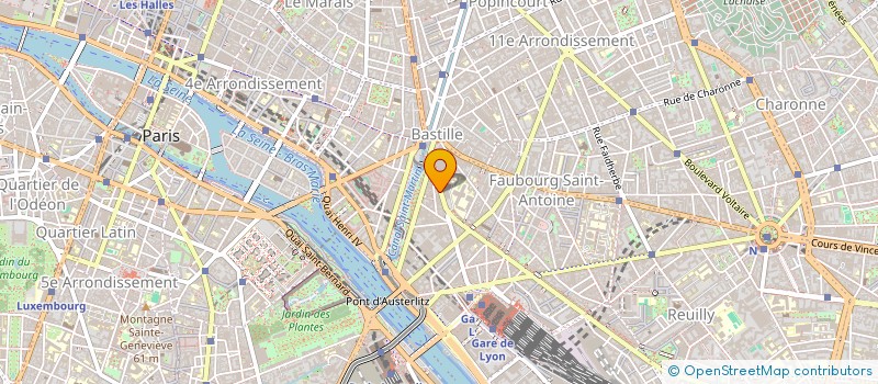 localisation de l'entreprise XELEVIX à PARIS