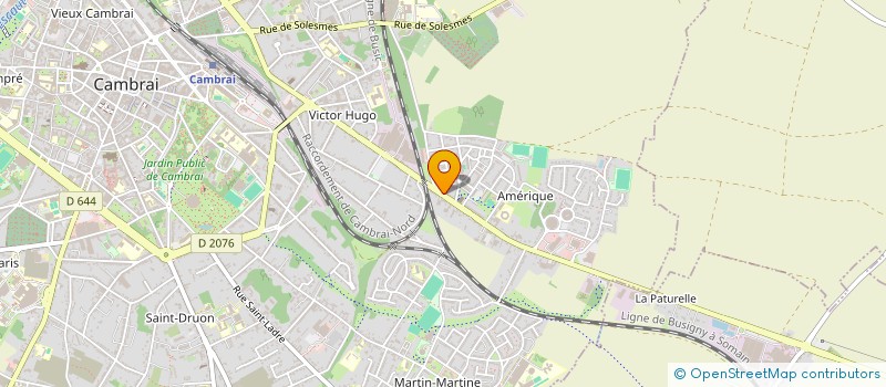 localisation de l'entreprise XELFETI à CAMBRAI