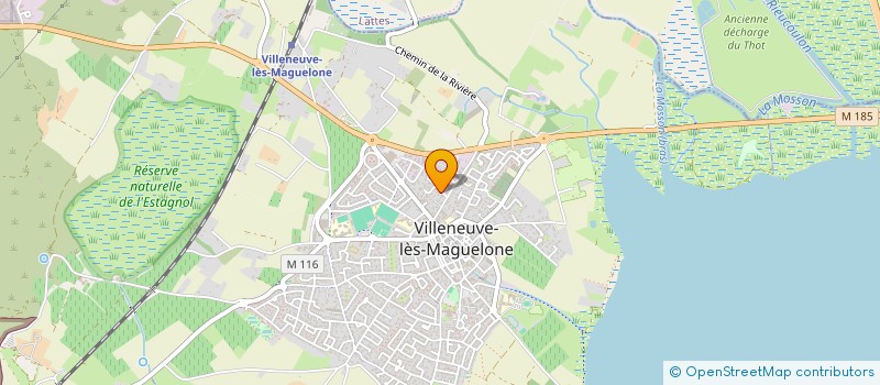 localisation de l'entreprise XELIA  VILLENEUVE-LES-MAGUELONE