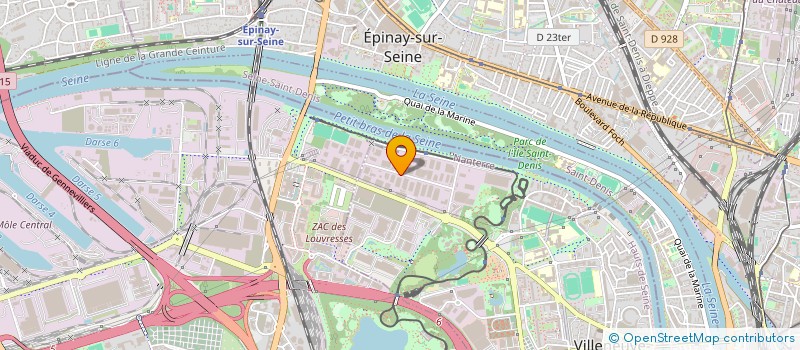 localisation de l'entreprise XELIANS INTEGRATION SERVICES  VILLENEUVE-LA-GARENNE