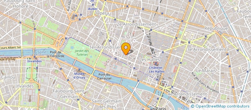 localisation de l'entreprise XELIS FAMILY OFFICE à PARIS