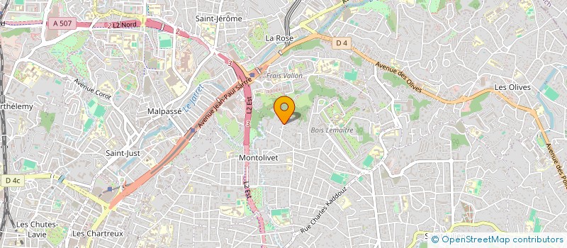 localisation de l'entreprise XELIT CONSULTING  MARSEILLE