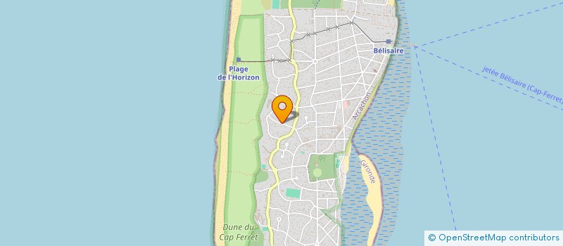 localisation de l'entreprise XENA PROD  LEGE-CAP-FERRET