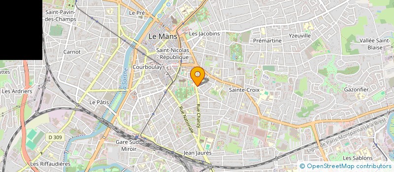 localisation de l'entreprise XENEA à LE MANS