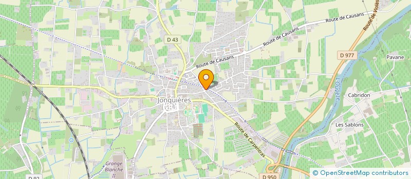localisation de l'entreprise XENEA à JONQUIERES