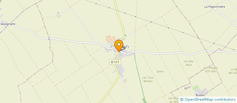 localisation de l'entreprise XENIA  VILLEMARDY