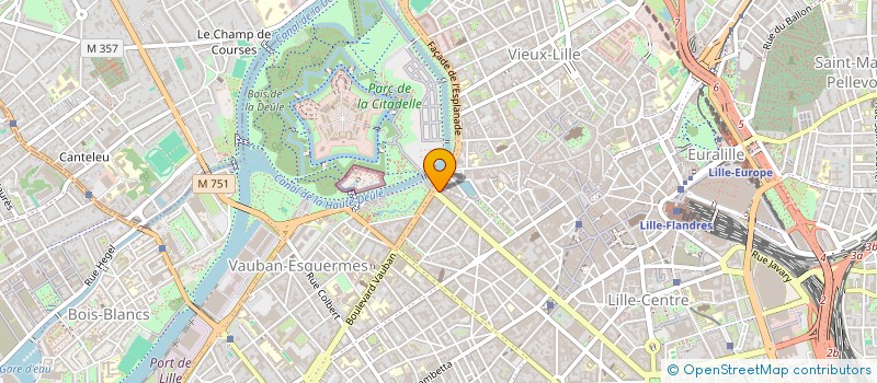 localisation de l'entreprise XENIA CONSULTING à LILLE