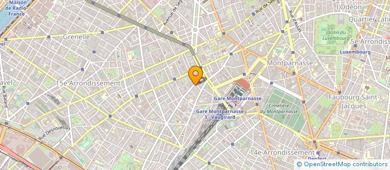 localisation de l'entreprise XENIA SERVICES  PARIS