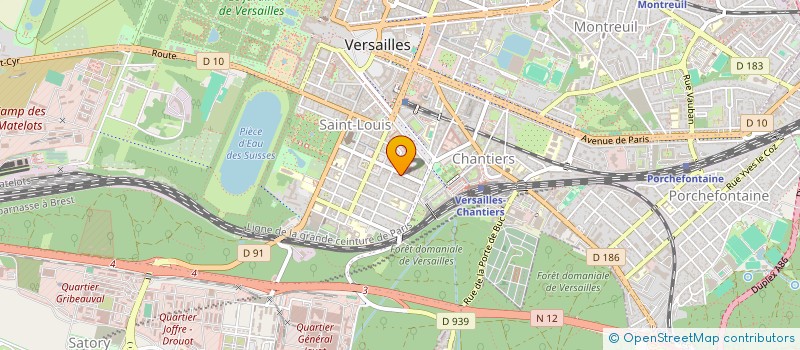 localisation de l'entreprise XENIA TECHNOLOGIES à VERSAILLES