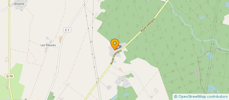 localisation de l'entreprise XENNYS  ALLOUIS