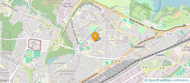 localisation de l'entreprise XENOE-IT  MERE