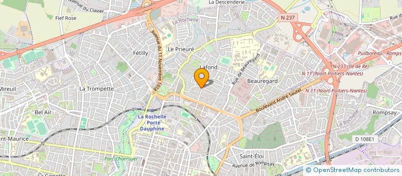localisation de l'entreprise XENON ASA à LA ROCHELLE