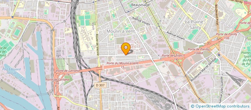 localisation de l'entreprise XENTIUM EXPERTISE COMPTABLE ET AUDIT  VENISSIEUX